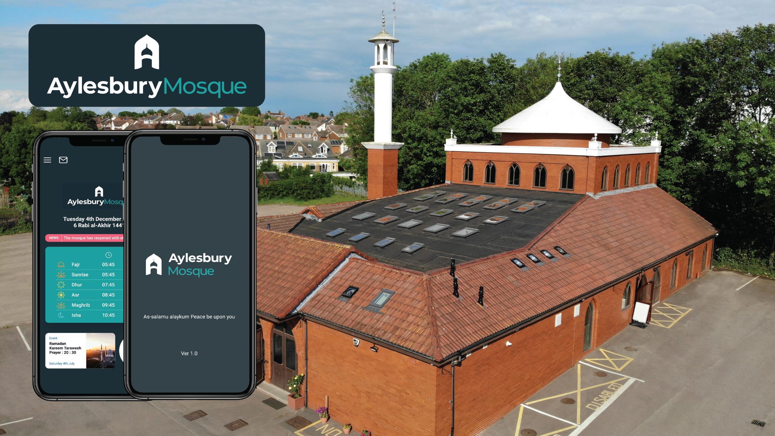 Mobile App for Aylesbury Mosque